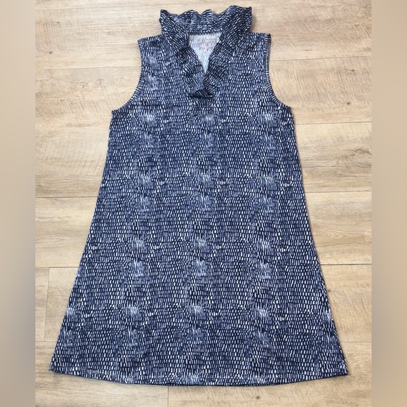 Duffield Lane Blue Sleeveless Dress - Picture 5 of 10